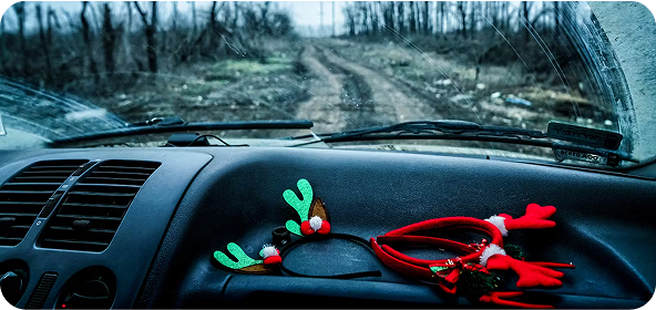 Волонтер організації Олені Святого Миколая